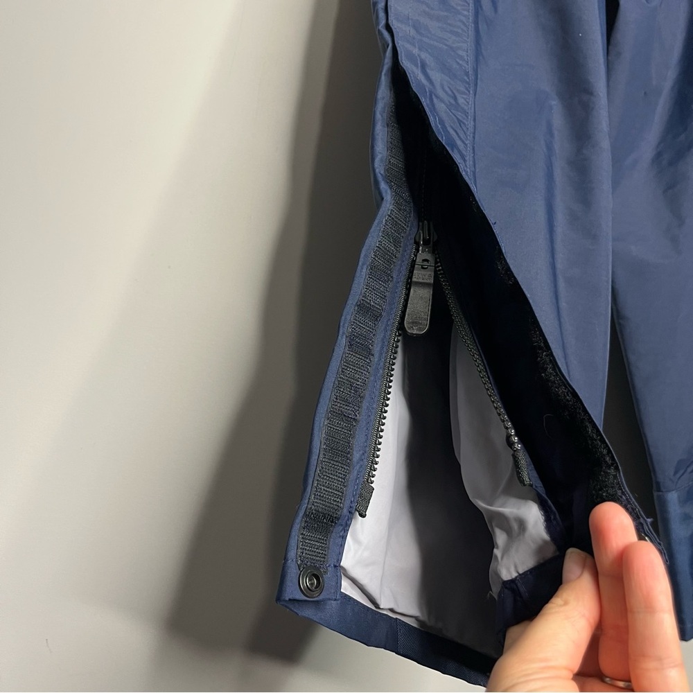 Vintage MEC Men's Navy Blue Nylon Waterproof Splash Pants, size M - Picture 4 of 12
